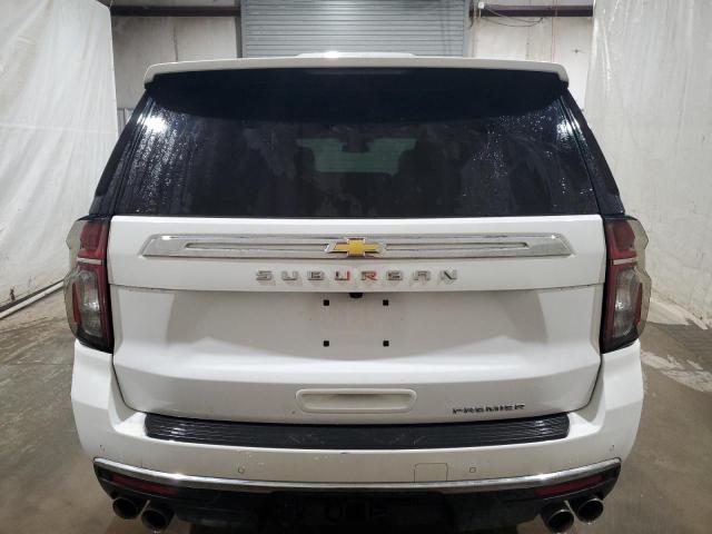 1GNSKFKD9PR474631 - 2023 CHEVROLET SUBURBAN K1500 PREMIER WHITE photo 6