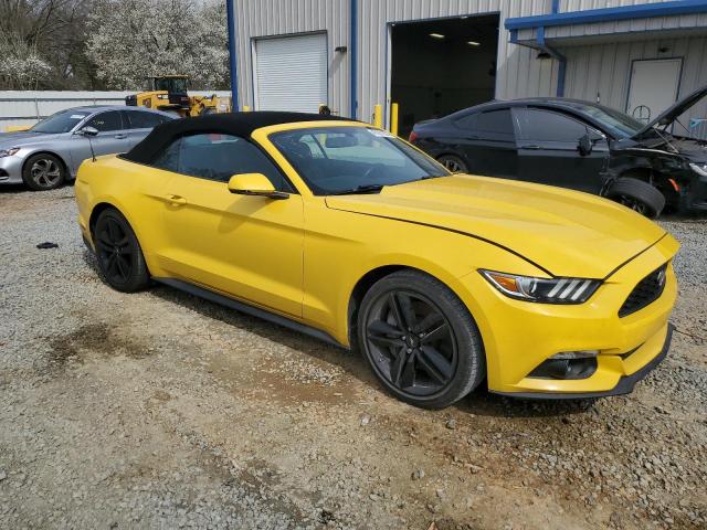 1FATP8UH1G5268498 - 2016 FORD MUSTANG YELLOW photo 4