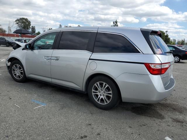 5FNRL5H64CB024148 - 2012 HONDA ODYSSEY EXL SILVER photo 2