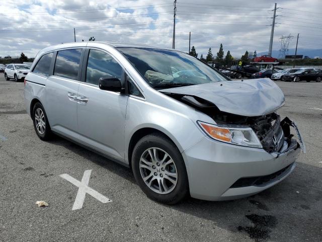 5FNRL5H64CB024148 - 2012 HONDA ODYSSEY EXL SILVER photo 4