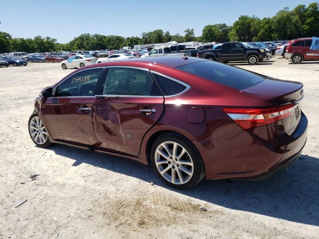 4T1BK1EB1DU062276 - 2013 TOYOTA AVALON BASE RED photo 2