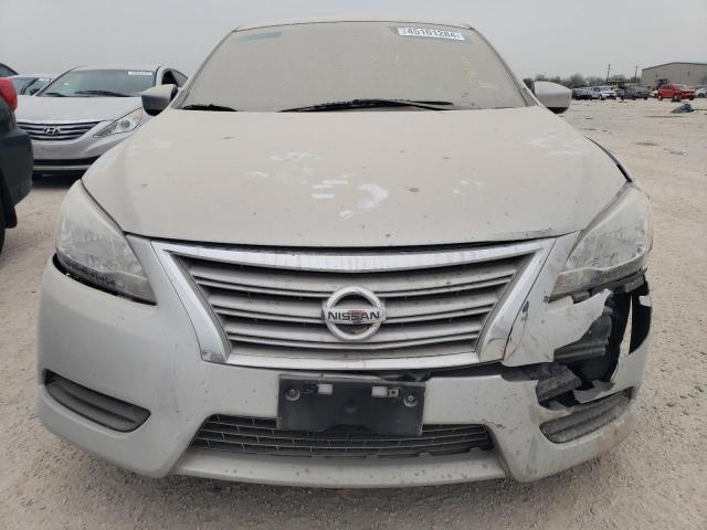 3N1AB7AP1EL683715 - 2014 NISSAN SENTRA S SILVER photo 5