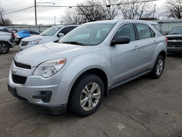 1GNALBEK4DZ108759 - 2013 CHEVROLET EQUINOX LS SILVER photo 1