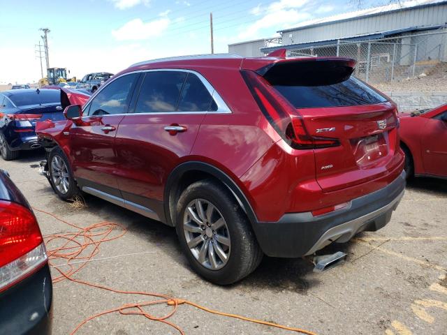 1GYFZDR42LF129821 - 2020 CADILLAC XT4 PREMIUM LUXURY BURGUNDY photo 2