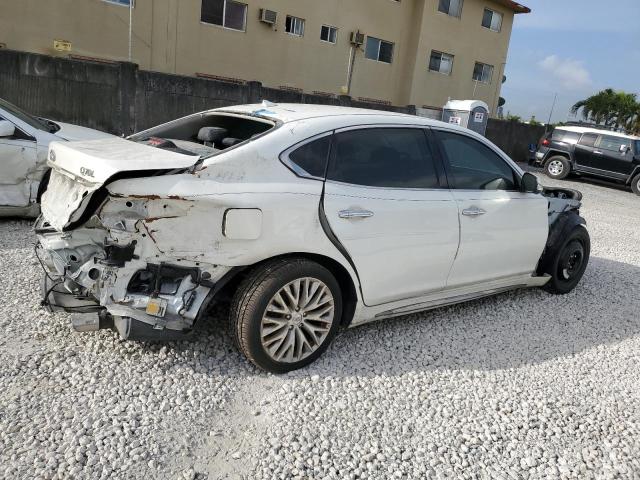 JN1BY1PP8FM601493 - 2015 INFINITI Q70L 3.7 WHITE photo 3