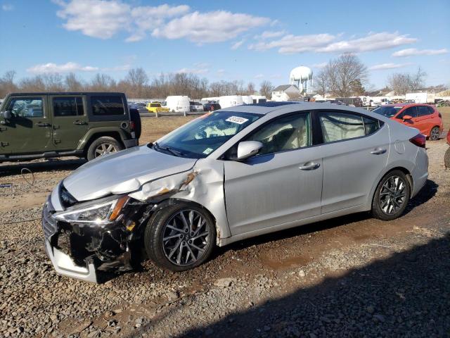 5NPD84LF8KH452124 - 2019 HYUNDAI ELANTRA SEL SILVER photo 1