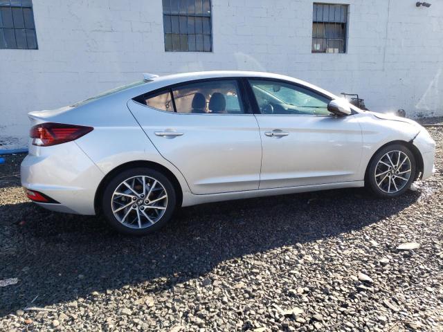 5NPD84LF8KH452124 - 2019 HYUNDAI ELANTRA SEL SILVER photo 3