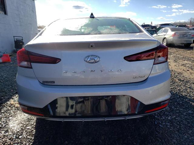 5NPD84LF8KH452124 - 2019 HYUNDAI ELANTRA SEL SILVER photo 6