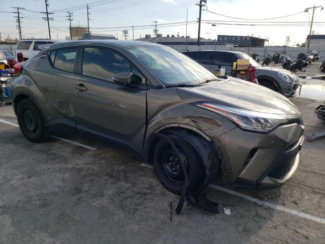 JTNKHMBX9M1119163 - 2021 TOYOTA C-HR XLE GREEN photo 4