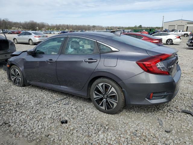 19XFC1F7XGE005221 - 2016 HONDA CIVIC EXL GRAY photo 2