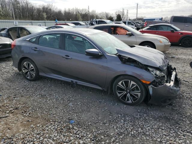 19XFC1F7XGE005221 - 2016 HONDA CIVIC EXL GRAY photo 4