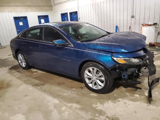 1G1ZD5ST8KF122534 - 2019 CHEVROLET MALIBU LT BLUE photo 4