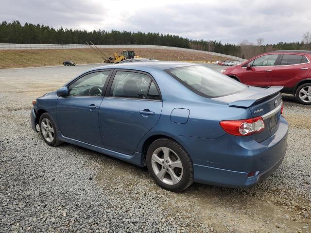 5YFBU4EE4CP043579 - 2012 TOYOTA COROLLA BASE BLUE photo 2