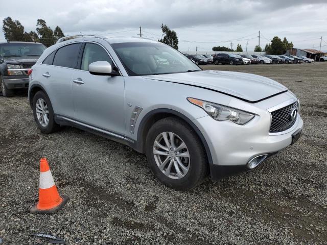 JN8CS1MW4HM411406 - 2017 INFINITI QX70 SILVER photo 4