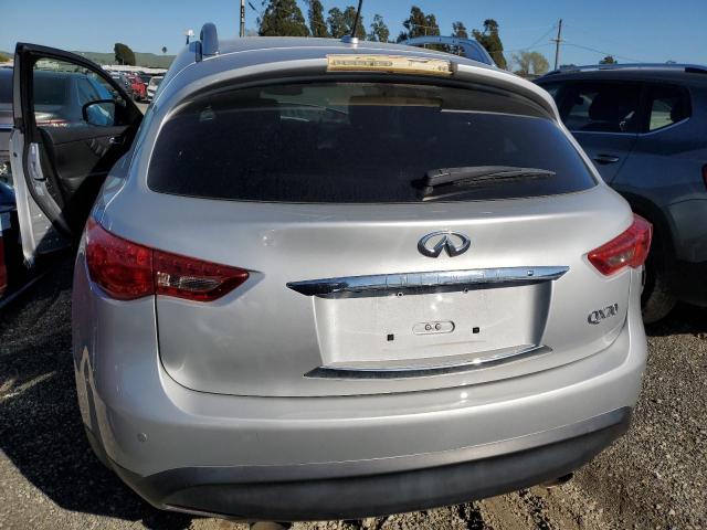 JN8CS1MW4HM411406 - 2017 INFINITI QX70 SILVER photo 6