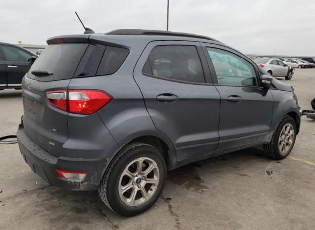 MAJ3S2GE4LC395040 - 2020 FORD ECOSPORT SE GRAY photo 3