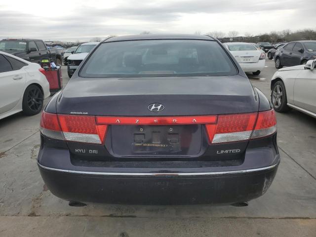 KMHFC46F46A065260 - 2006 HYUNDAI AZERA SE PURPLE photo 6