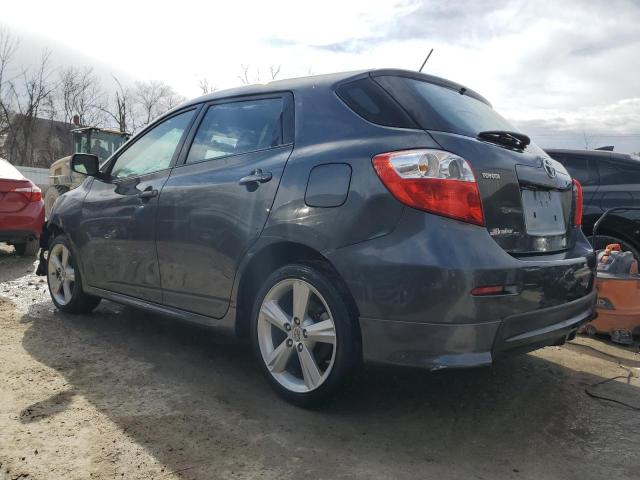 2T1KE40E79C023274 - 2009 TOYOTA COROLLA MA S GRAY photo 2