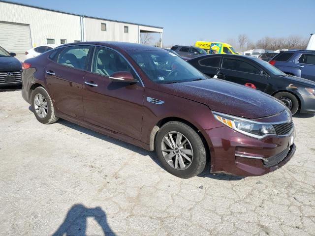 5XXGT4L39GG073816 - 2016 KIA OPTIMA LX BURGUNDY photo 4