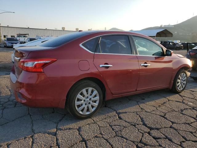 3N1AB7AP1HL646975 - 2017 NISSAN SENTRA S RED photo 3