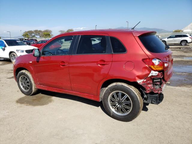 JA4AP3AU1BZ003663 - 2011 MITSUBISHI OUTLANDER ES RED photo 2