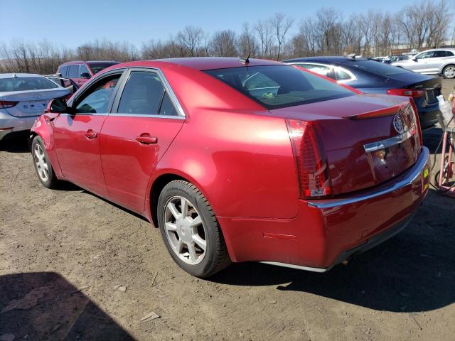 1G6DG577980213945 - 2008 CADILLAC CTS RED photo 2