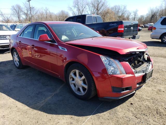 1G6DG577980213945 - 2008 CADILLAC CTS RED photo 4