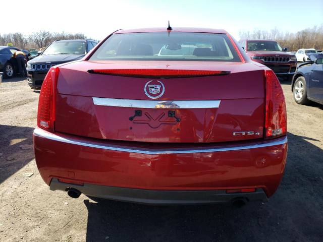 1G6DG577980213945 - 2008 CADILLAC CTS RED photo 6