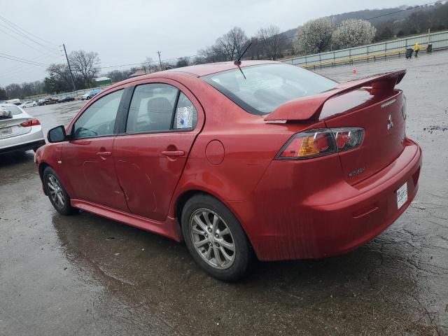 JA32U2FU3BU022698 - 2011 MITSUBISHI LANCER ES/ES SPORT RED photo 2