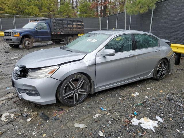 1HGCR3F99GA023700 - 2016 HONDA ACCORD TOURING SILVER photo 1