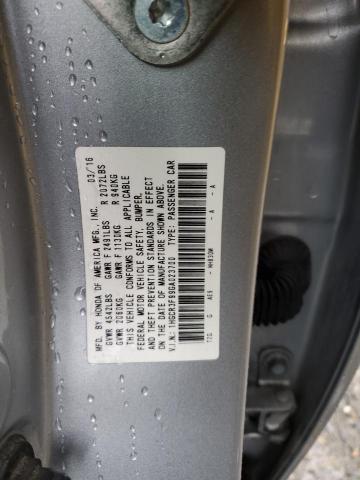 1HGCR3F99GA023700 - 2016 HONDA ACCORD TOURING SILVER photo 12