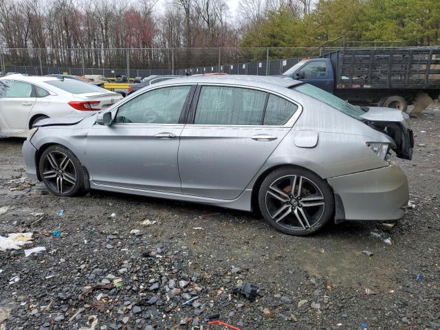 1HGCR3F99GA023700 - 2016 HONDA ACCORD TOURING SILVER photo 2