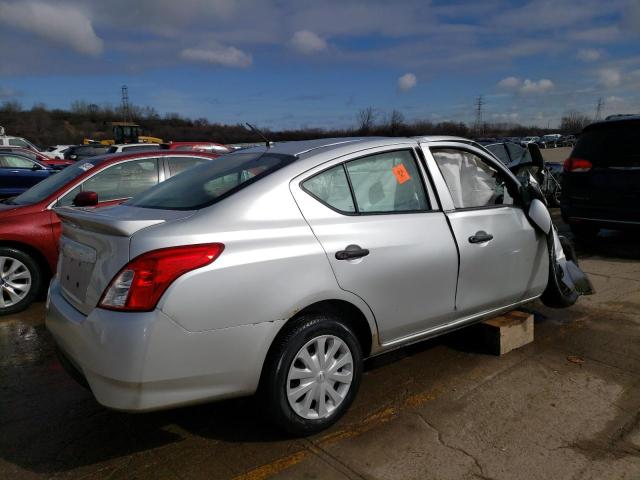 3N1CN7APXHL820770 - 2017 NISSAN VERSA S SILVER photo 3