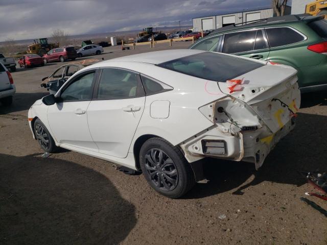 19XFC2F59JE010874 - 2018 HONDA CIVIC LX Սպիտակ լուսանկար 2