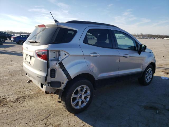 MAJ6S3GL0LC332258 - 2020 FORD ECOSPORT SE SILVER photo 3