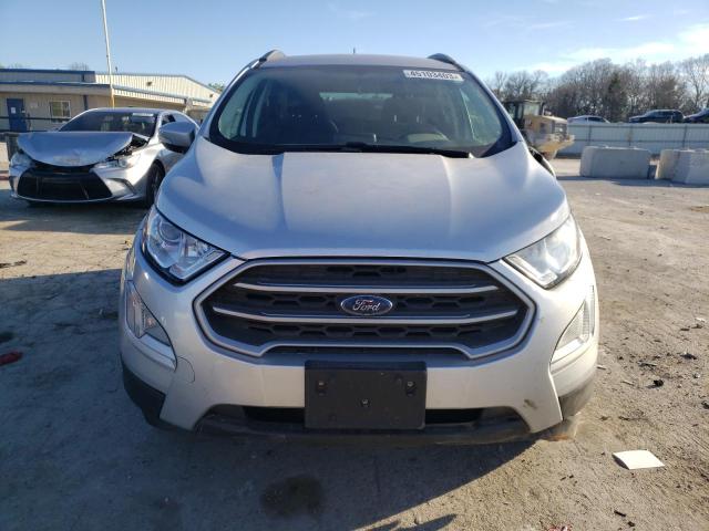 MAJ6S3GL0LC332258 - 2020 FORD ECOSPORT SE SILVER photo 5