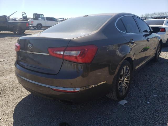 KNALN4D76E5120518 - 2014 KIA CADENZA PREMIUM GRAY photo 3