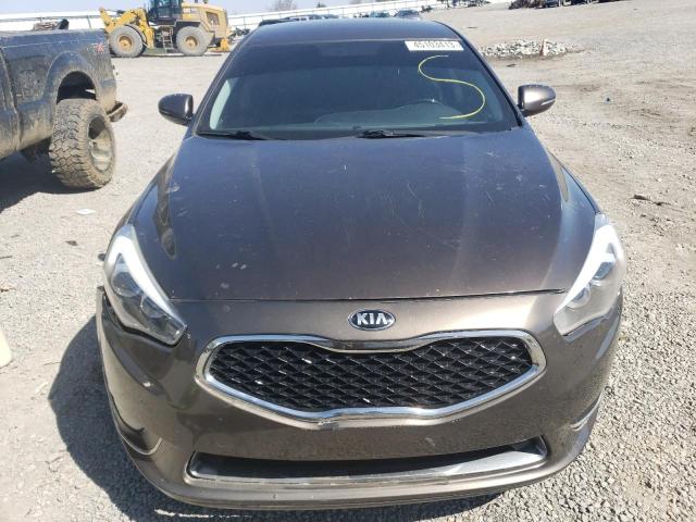 KNALN4D76E5120518 - 2014 KIA CADENZA PREMIUM GRAY photo 5