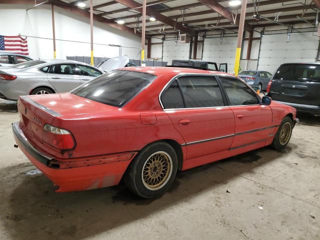 WBAGJ832XWDM25344 - 1998 BMW 740 IL RED photo 3