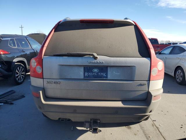 YV1CZ592251143810 - 2005 VOLVO XC90 SILVER photo 6