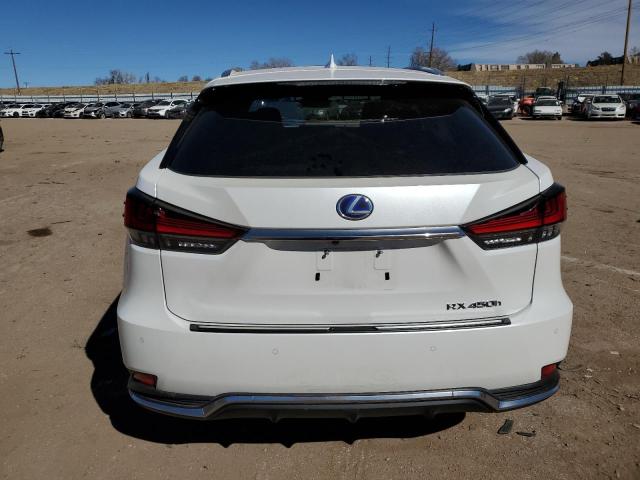 2T2JGMDAXNC077994 - 2022 LEXUS RX 450H WHITE photo 6