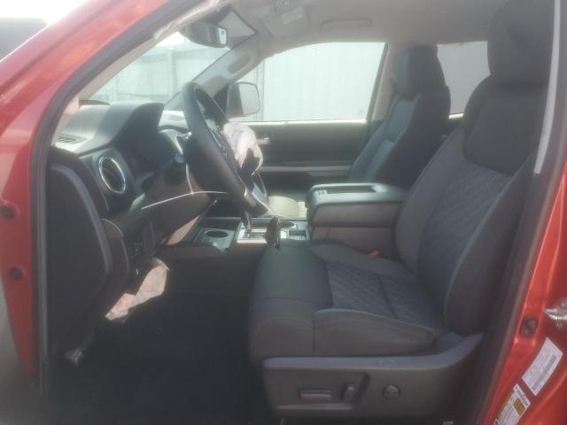 5TFUY5F1XLX907714 - 2020 TOYOTA TUNDRA DOUBLE CAB SR/SR5 MAROON photo 7