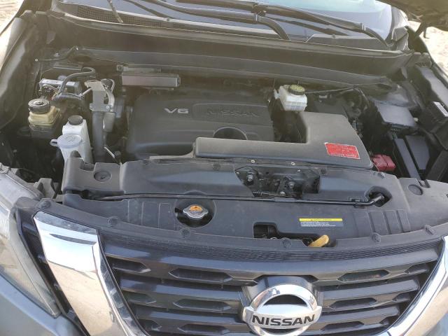 5N1DR2MM5HC654658 - 2017 NISSAN PATHFINDER S GRAY photo 11