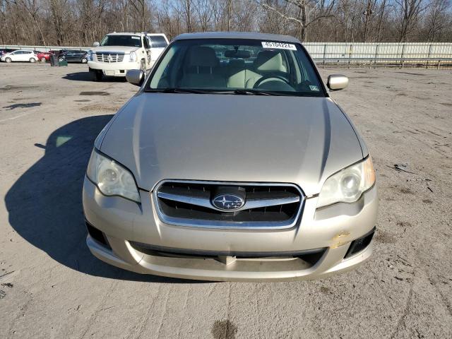 4S3BL616086216641 - 2008 SUBARU LEGACY 2.5I TAN photo 5