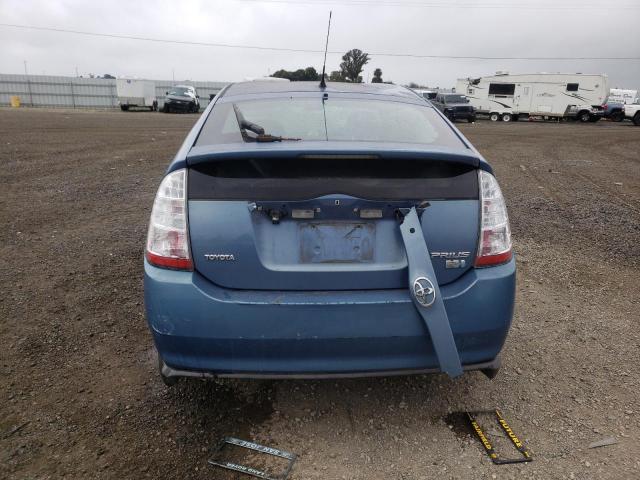 JTDKB20U377562882 - 2007 TOYOTA PRIUS BLUE photo 6