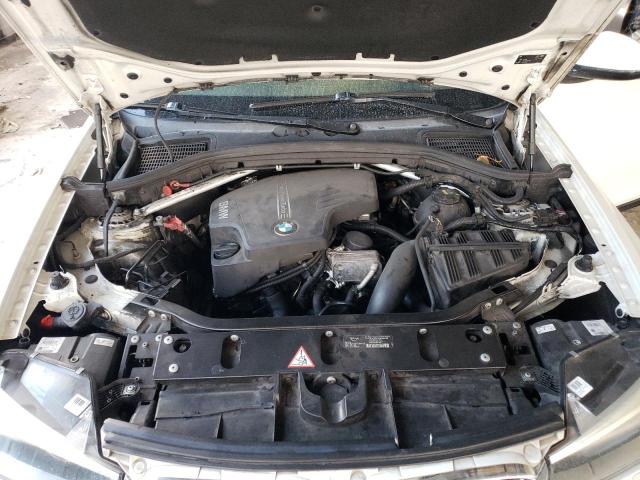 5UXWZ7C54F0M82916 - 2015 BMW X3 SDRIVE28I WHITE photo 11