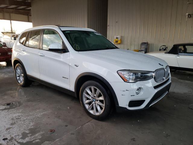 5UXWZ7C54F0M82916 - 2015 BMW X3 SDRIVE28I WHITE photo 4