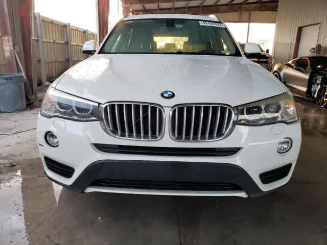 5UXWZ7C54F0M82916 - 2015 BMW X3 SDRIVE28I WHITE photo 5