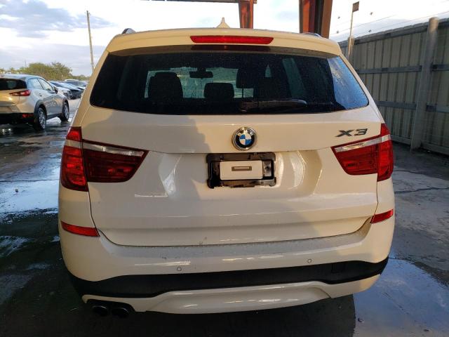 5UXWZ7C54F0M82916 - 2015 BMW X3 SDRIVE28I WHITE photo 6