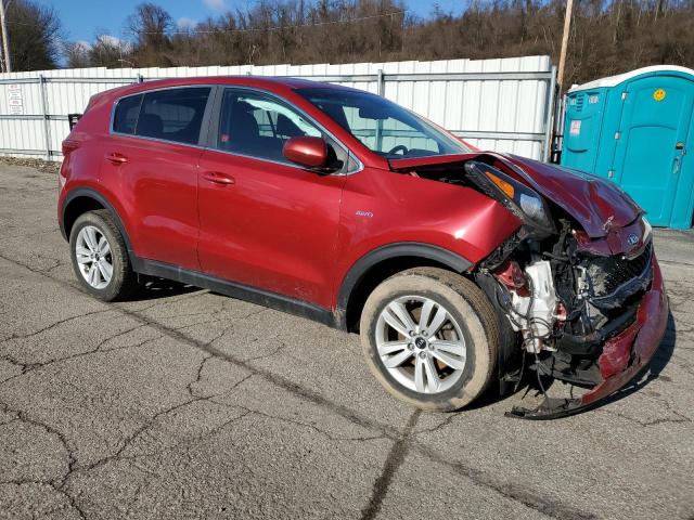 KNDPMCAC0H7280535 - 2017 KIA SPORTAGE LX RED photo 4